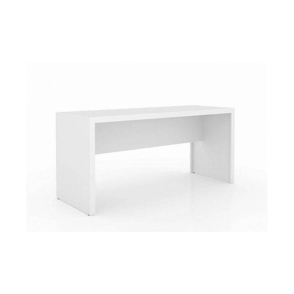 Conjunto Completo para Escritório 10 Peças Branco - Tecno Mobili