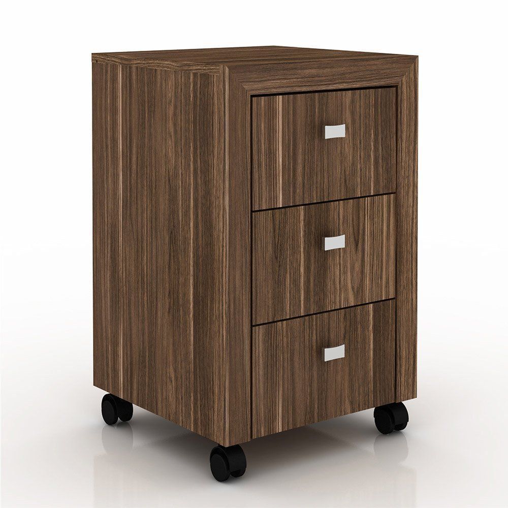 Conjunto para Home Office 06 Peças Nogal - Tecno Mobili