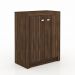 Conjunto para Home Office Ideal 03 Peças Nogal - Tecno Mobili