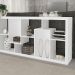 Estante Aberta Escritório Sala de Estar Home Ofice E1712 MDP Branco - Gran Belo
