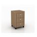 Gaveteiro para Escritório Home Office ME4108 MDP Amendoa G69 - Gran Belo
