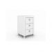 Gaveteiro para Escritório Home Office ME4108 MDP Branco - Gran Belo