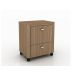 Gaveteiro para Escritório Home Office ME4112 MDP Amendoa G69 - Gran Belo