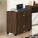 Gaveteiro para Escritório Home Office ME4112 MDP Nogal G69 - Gran Belo