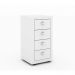 Gaveteiro para Escritório Home Office ME4133 MDP Branco - Gran Belo
