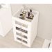 Gaveteiro para Escritório Home Office PE2009 MDP Branco - Gran Belo