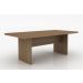 Mesa de Reunião para Escritório Home Office ME4119 MDP Amendoa G69 - Gran Belo