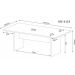Mesa de Reunião para Escritório Home Office ME4119 MDP Amendoa G69 - Gran Belo