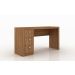 Mesa para Escritório Home Office ME4102 MDP Amendoa G69 - Gran Belo