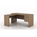 Mesa para Escritório Home Office ME4106 MDP Amendoa G69 - Gran Belo