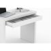Mesa para Escritório Home Office ME4107 MDP Branco - Gran Belo