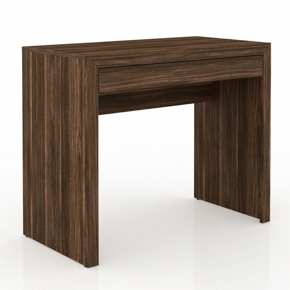 Mesa para Escritório Home Office ME4107 MDP Nogal - Gran Belo