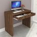 Mesa para Escritório Home Office ME4107 MDP Nogal - Gran Belo