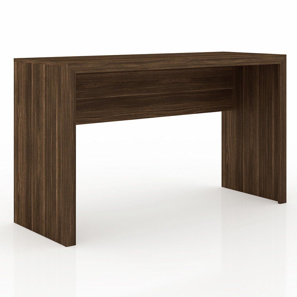 Mesa para Escritório Home Office ME4135 MDP Nogal - Gran Belo