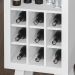 Adega Bar Multiuso AD5000 Branco - Tecno Mobili