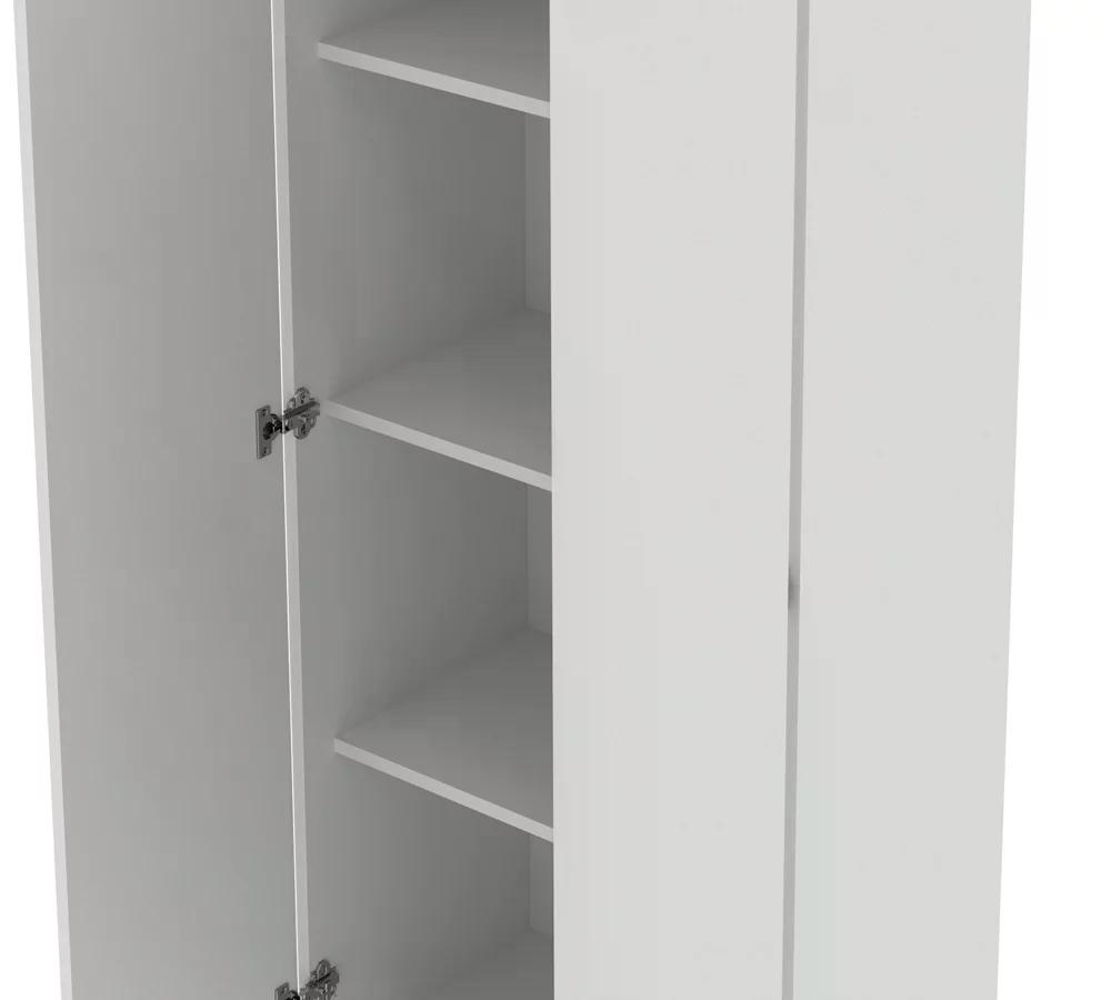 Armário 02 Portas para Escritório Com Chave ME4151 Branco Tecno Mobili