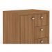 Armário 03 Gavetas e 01 Porta para Home Office ME4111 Amendoa - Tecno Mobili