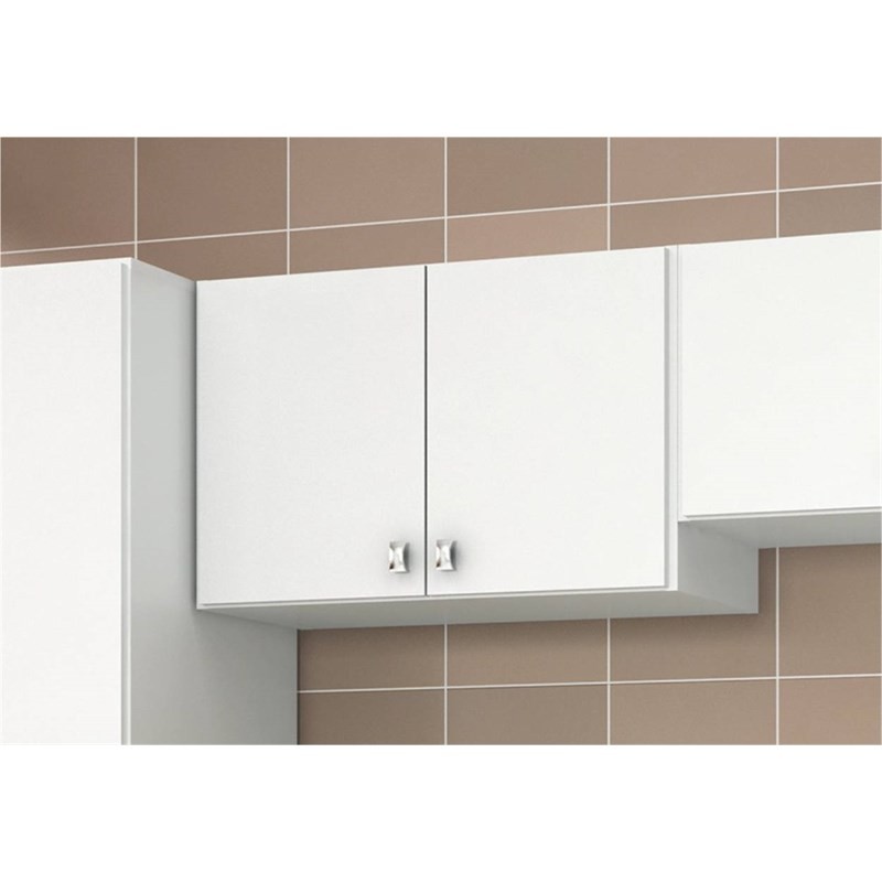 Armário Aéreo 02 Portas AM3104 Branco - Tecno Mobili