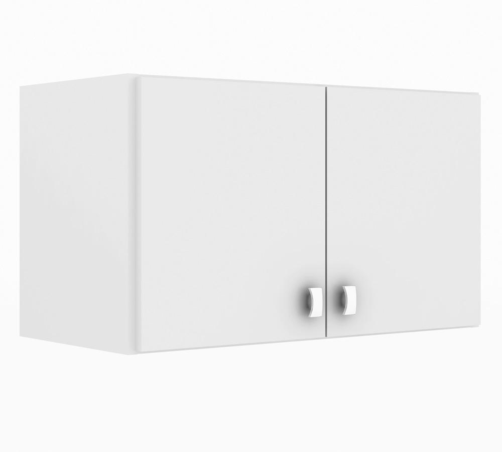 Armário Aéreo Para Lavanderia 02 Portas Multiuso AM3103 Branco Tecno Mobili