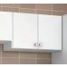 Armário Aéreo Para Lavanderia 02 Portas Multiuso AM3104 Branco Tecno Mobili