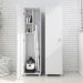 Armário Multiuso 1 Porta 2 Prateleiras AM3107 Branco - Tecno Mobili