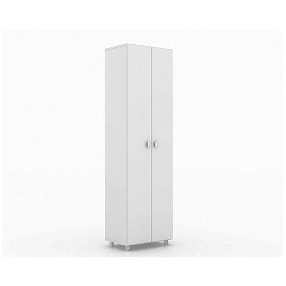 Armário Multiuso com Rodízios AM3101 Branco - Tecno Mobili