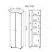 Armário Para Lavanderia 02 Portas Multiuso AM3101 Branco Tecno Mobili