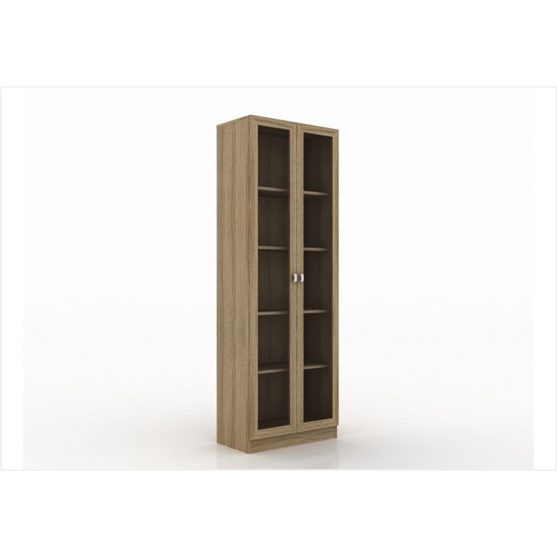 Armário com 04 prateleiras para Home Office ME4115 Amendoa - Tecno Mobili