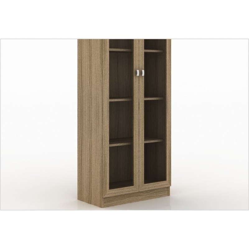 Armário com 04 prateleiras para Home Office ME4115 Amendoa - Tecno Mobili