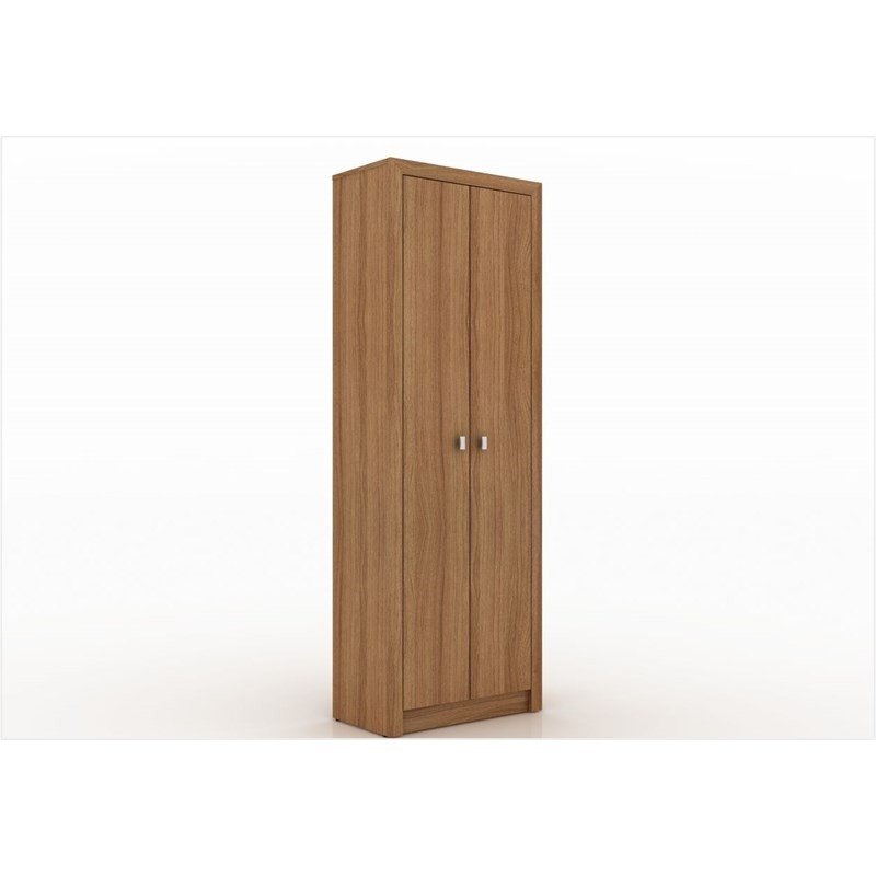 Armário de 171,5 cm para Home Office 02 Portas ME4105 Amendoa - Tecno Mobili