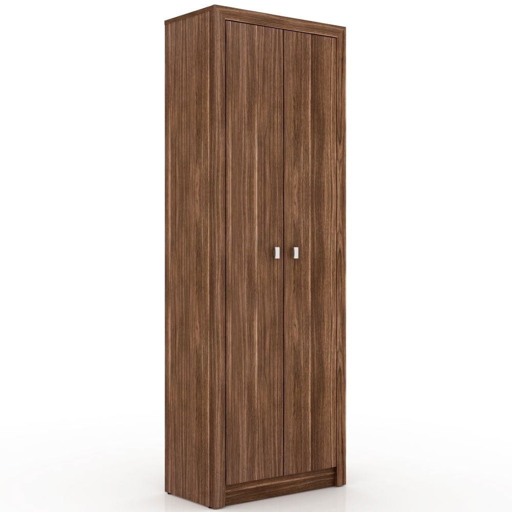 Armário de 171,5 cm para Home Office 02 Portas ME4105 Nogal - Tecno Mobili