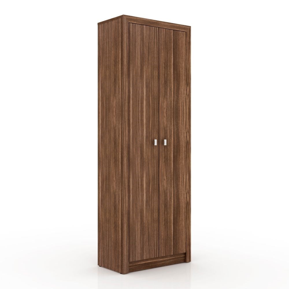 Armário de 171,5 cm para Home Office 02 Portas ME4105 Nogal - Tecno Mobili