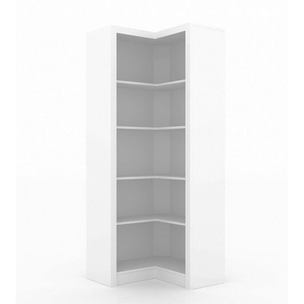 Armário de Canto para Escritório ME4132 Branco - Tecno Mobili 