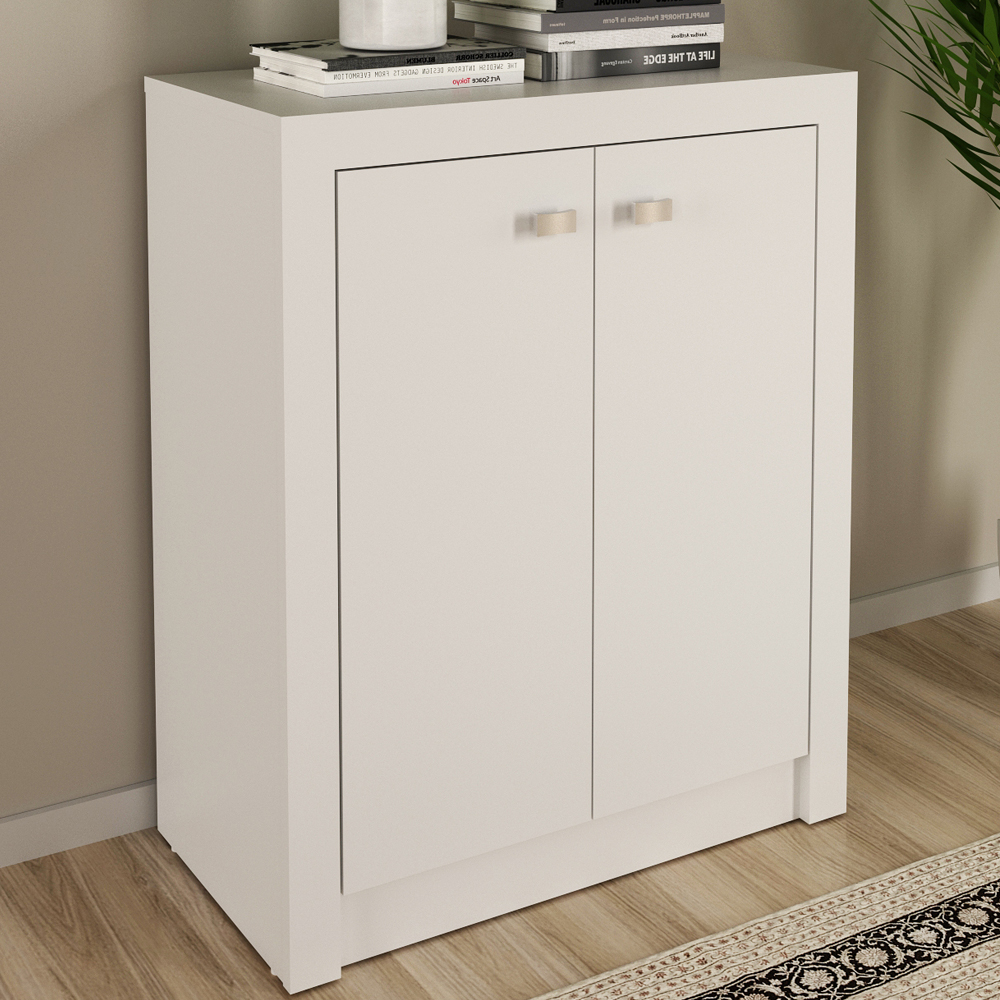 Armário de Escritório 2 PT Zeus Branco