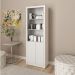 Armário de Escritório Clarck 2 PT Branco