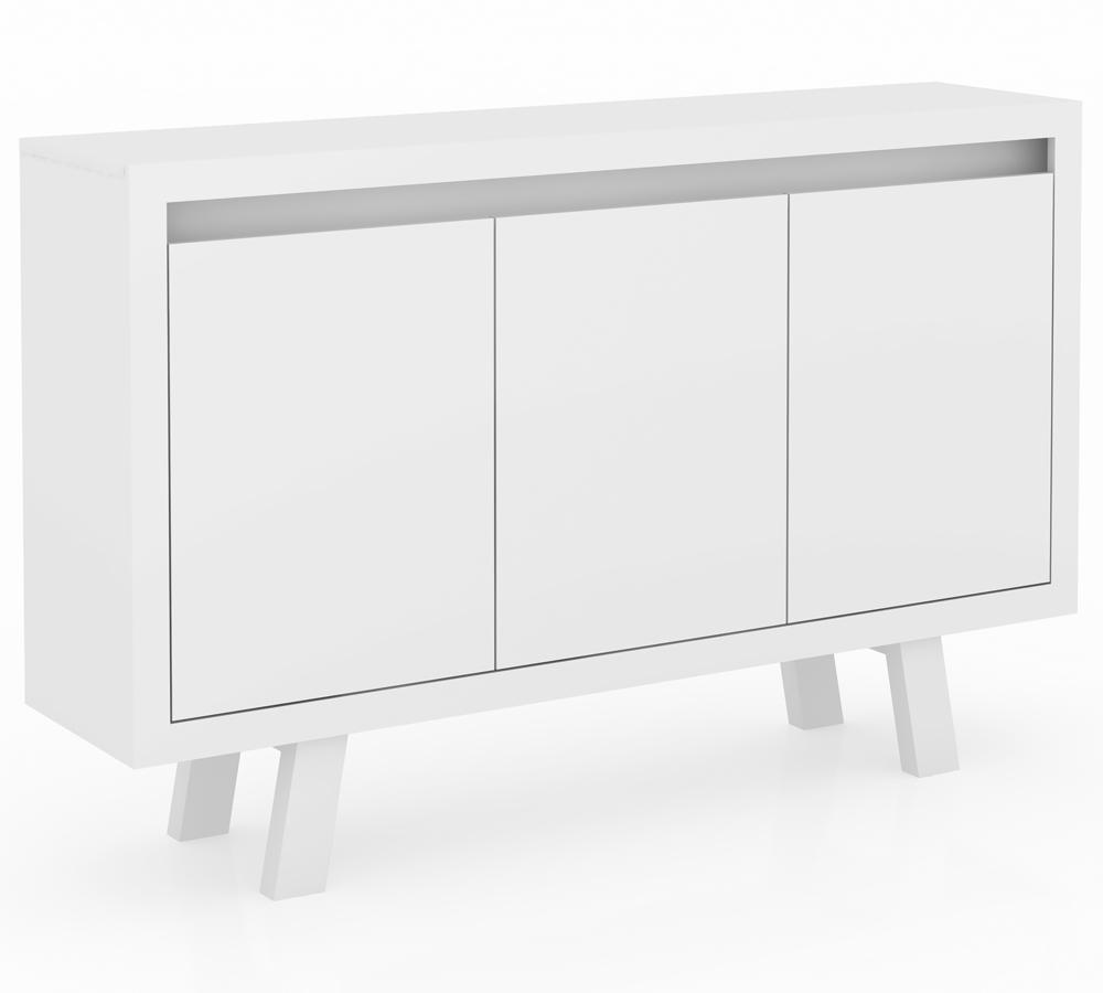 Armário de Escritório Leeds 3 PT Branco