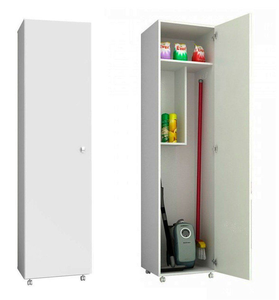 Armário de Serviço 01 Porta AM3100 Branco - Tecno Mobili