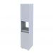 Armário para Bebedouro 02 Portas BL3312 Branco Tecno Mobili