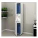 Armário para Bebedouro 02 Portas BL3312 Branco Tecno Mobili