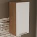 Armario Aereo 1 Porta 40 cm MDP CZ3118 Freijo Branco Tecno Mobili
