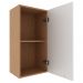 Armario Aereo 1 Porta 40 cm MDP CZ3118 Freijo Branco Tecno Mobili