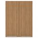 Armario Aereo 2 Portas 60 cm MDP CZ3141 Freijo Tecno Mobili