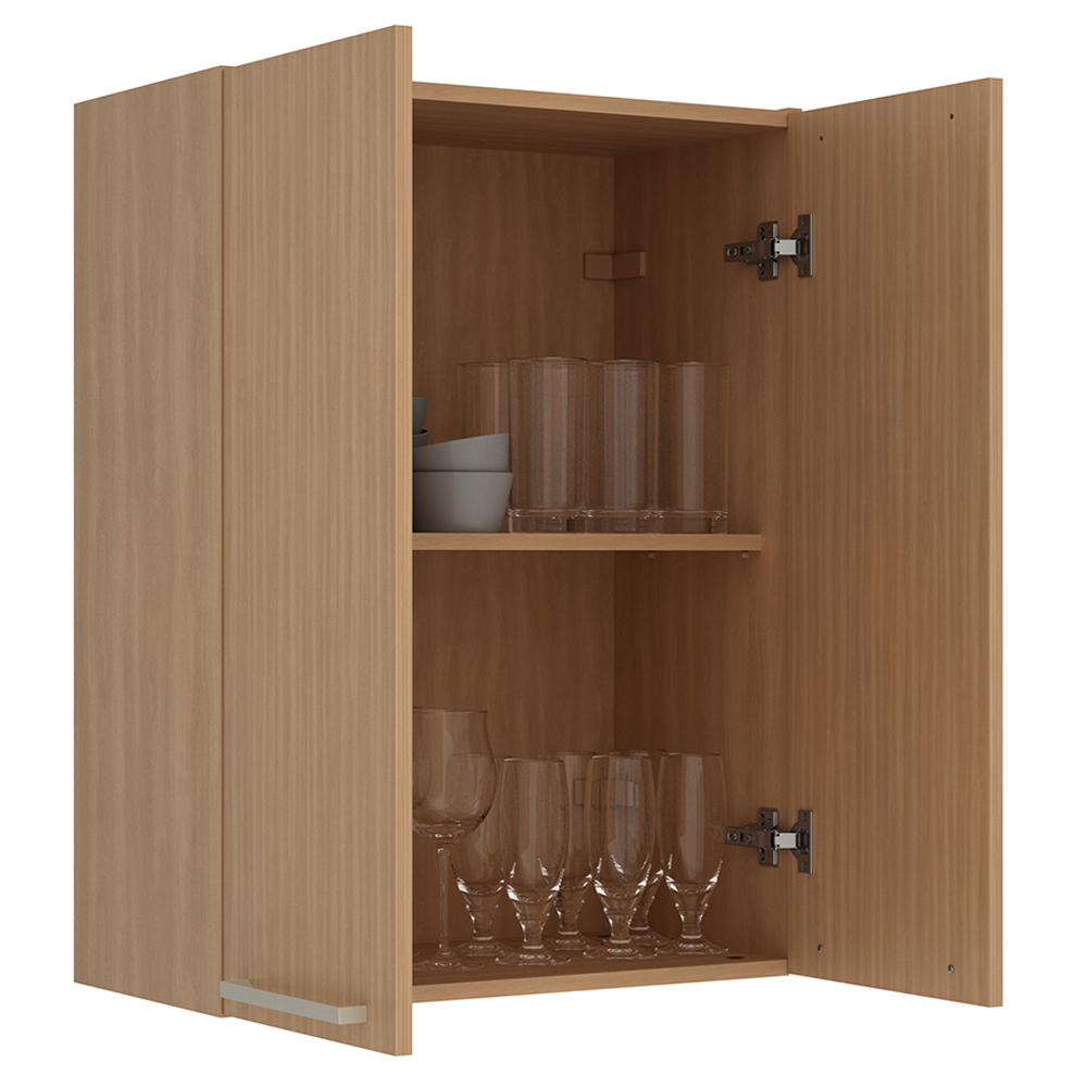 Armario Aereo 2 Portas 60 cm MDP CZ3141 Freijo Tecno Mobili