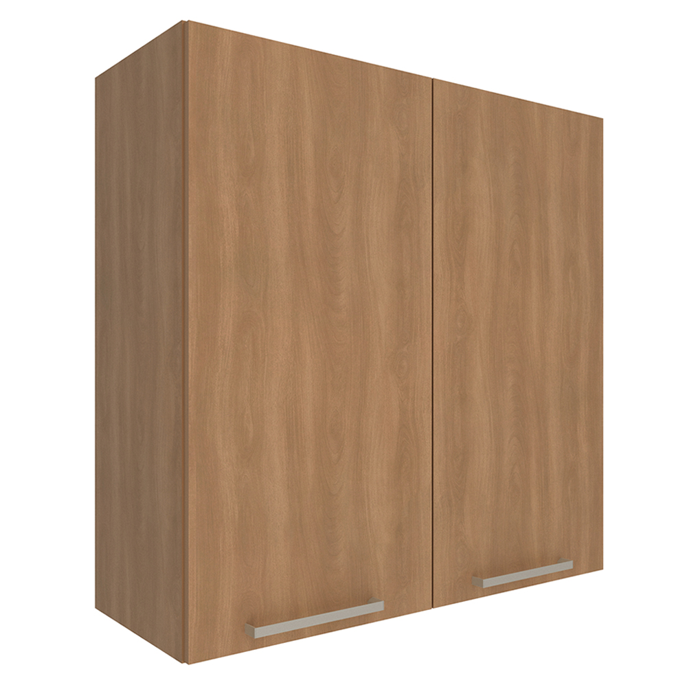 Armario Aereo 2 Portas 80 cm MDP CZ3115 Freijo Tecno Mobili