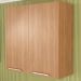 Armario Aereo 2 Portas 80 cm MDP CZ3115 Freijo Tecno Mobili