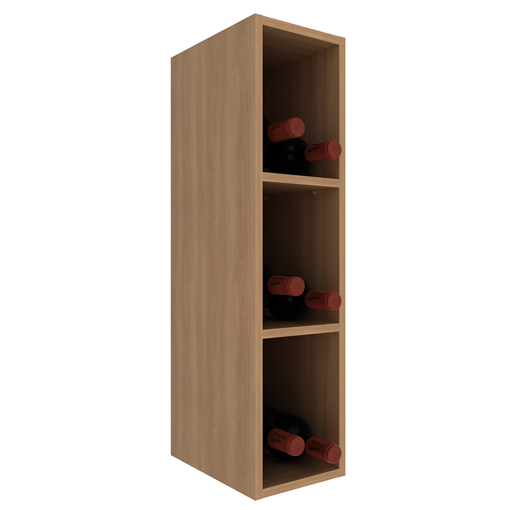 Armario Aereo Adega 3 Nichos 20 cm MDP CZ3128 Freijo Tecno Mobiliili