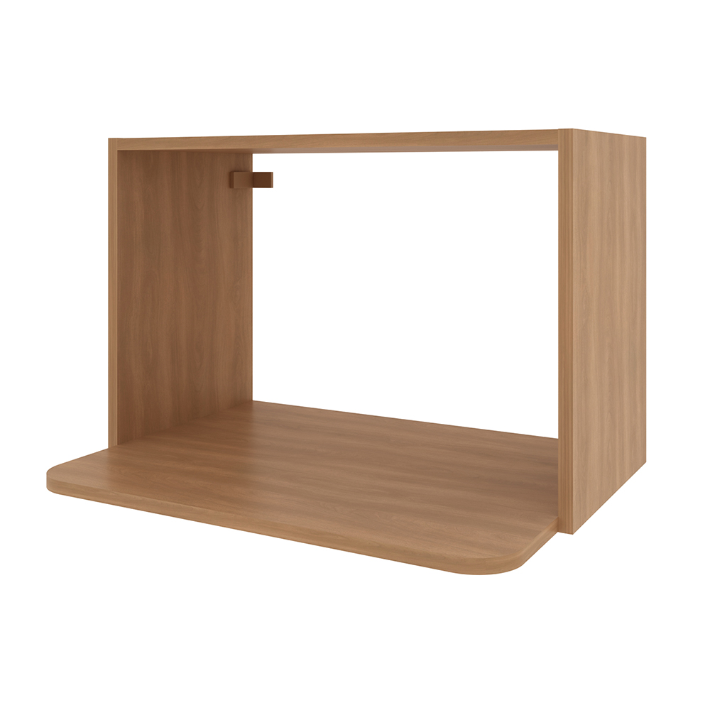 Armario Aereo Nicho Microondas 60 cm MDP CZ3103 Freijo Tecno Mobili