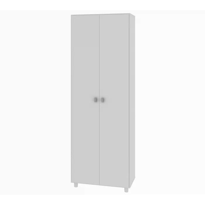Armario Multiuso 2 Portas 7 Prateleiras AM3108 Branco Tecno Mobili