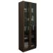 Armario Para Escritorio 2 Portas De Vidro ME4115 Rustico Tecno Mobili