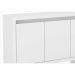 Balcão 03 Portas ME4120 Branco - Tecno Mobili